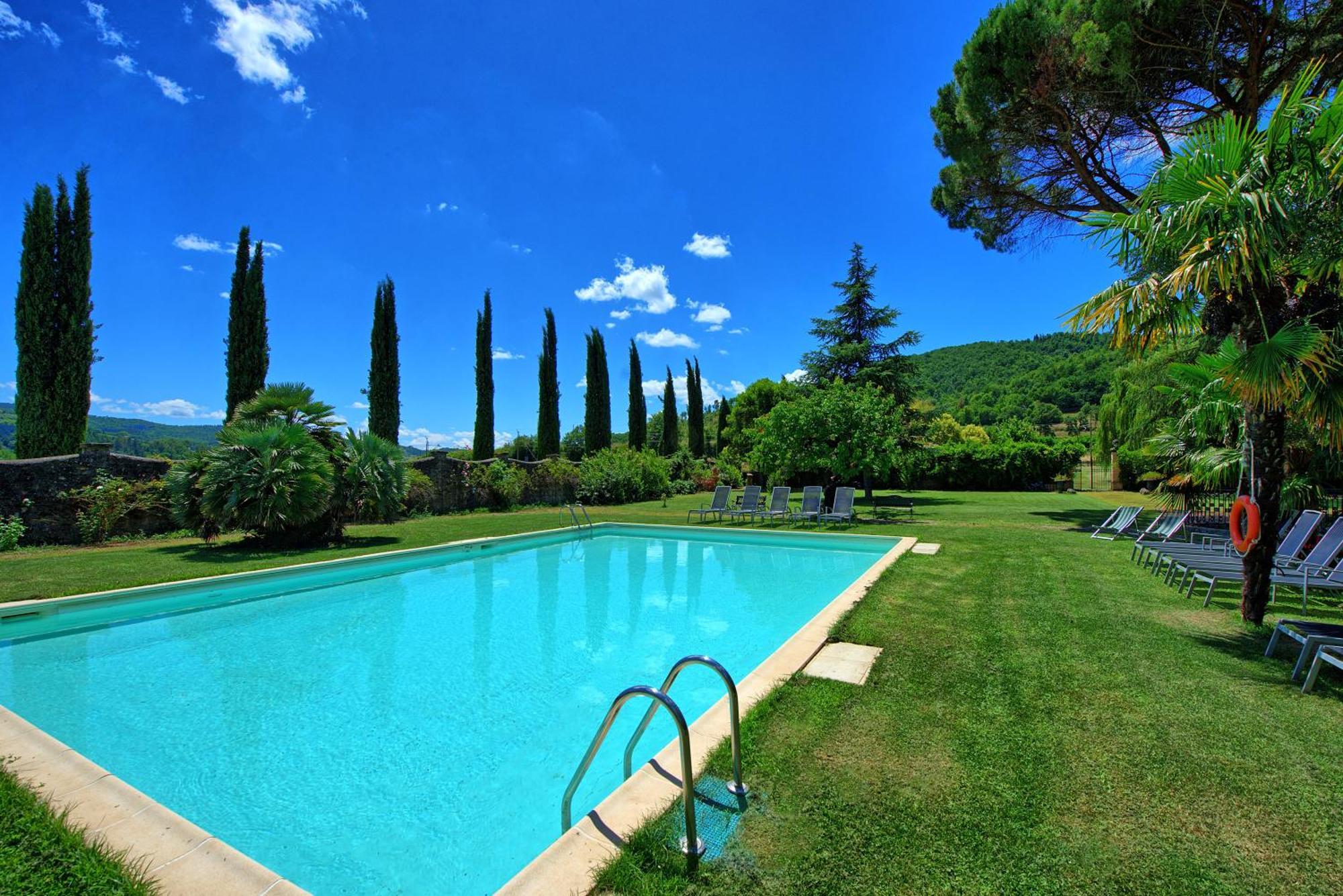 Villa Capolona By Posarellivillas Calbenzano Exteriör bild